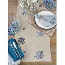 Highland Dunes Apsel Sea My Stitches Table Runner THJL1131